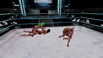 Preview 4 of Japan Porn Donlod Grape - Virtual Pro Wrestling - Bikini Contest