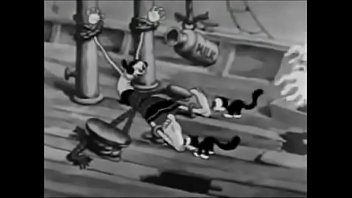 Preview 4 of Pmpuan Mlayu Lesbian - olive oyl tied up barefoot