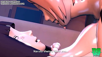 Preview 4 of Lcy Tits - Sakura and Hinata get Gangbanged by Villagers
