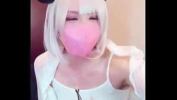 Preview 1 of School Girl Sexxvideos Rape - 【個撮】マスク美女の女装が配信しながらオナニーする動画