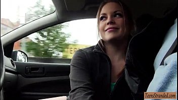 Preview 1 of Adult Works - Cute blonde teen Alessandra Jane pounded by nasty dude