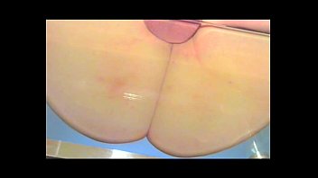 Preview 2 of Xnxxx Massag - big fat oiled ass on a glass table
