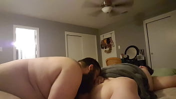 Preview 4 of Taboo Hindi Movie Mom - Eating my BBW wife&#039_s tight pussy and asshole while she has multiple orgasms