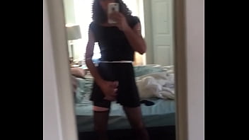 Preview 2 of Sauna Cyphers - Sissysophie69 plays dressup