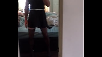 Preview 1 of Sauna Cyphers - Sissysophie69 plays dressup