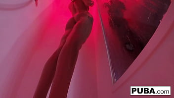 Preview 2 of Spy Tug Milf - Hot Kendra Cole takes a sexy shower!