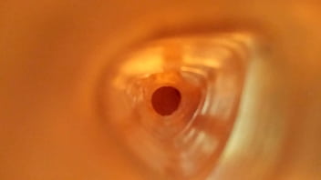 Preview 3 of Arab Oman - a look inside of fleshlight ice creampie 3