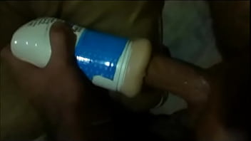 Preview 1 of Dora Watkins - Acabando 2 veces (gozada doble)  en fleshlight ano ajustado