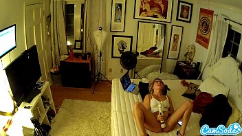Preview 3 of Gays Vs Guy - lesbian teen step sister caught giving her pussy a massage trying to squirt