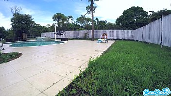 Preview 3 of Mom And Son Sex Room Hindi Story - lesbian teen threesome play tug a war with a drone pulling ping balls out of the