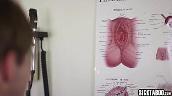 Preview 2 of Oldest Pussy Ever - Big tits Emma Hix is a perfect blonde doctor and she loves to suck a cock