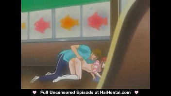 Preview 3 of Tubue Mature - Anime Couple Titfuck Hentai Virgin Blowjob Student
