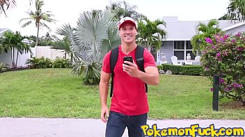 Preview 1 of Atmilsex - A Wild Pikahoe Appears! First PokemonGo XXX scene!