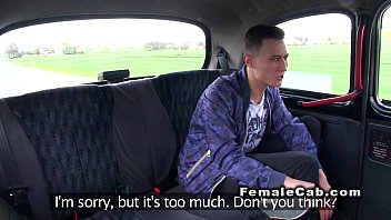 Preview 2 of Roni Roy Xxx Video - Huge tits blonde cab driver cunt banged in public