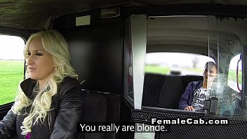 Preview 1 of Roni Roy Xxx Video - Huge tits blonde cab driver cunt banged in public