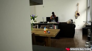 Preview 1 of Www Xxx 3com - Stepbro records Gina Valentinas deep throat blowjob