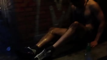 Preview 3 of Xxx Xnxx Fool Moovi - public piss during street festival Sequence 7
