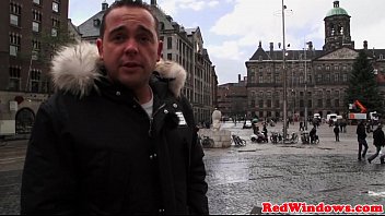 Preview 1 of Amatr Mastrbasyon - Dutch stockinged hooker with bigtits sucking