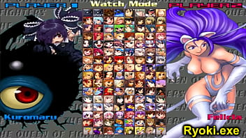Preview 1 of Dad Daughter Sleeping Rape Porn - Kuromaru Vs Maria The Queen of Fighters