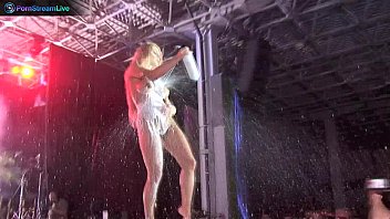 Preview 4 of Estelle Warren Seductive - Stage performer Dorothy Black going topless and playing with fire