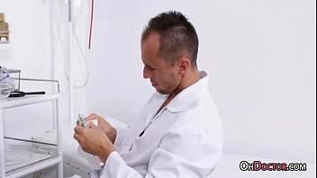 Preview 1 of Dad Plz Dont Fuck Me Daughter - Fake Nurse Fingering Dazzling Babe