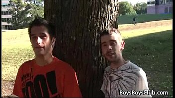 Preview 1 of Www 30 Sex Vitoes D - BlacksOnBoys - Black Muscular Gay Dude Fucks White Boy 15