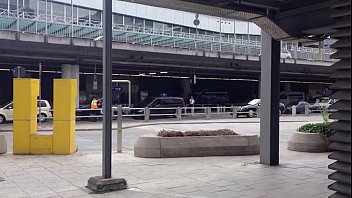 Preview 1 of Hard And Clik - pissing around the airport