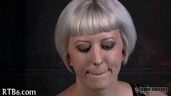 Preview 4 of Raylene Monster Cock - Harsh whipping for ravishing girl