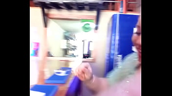 Preview 4 of Jade Marcela Audition - Mamada detras de la barra
