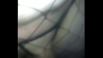 Preview 1 of Malay Solo Hairy Pussy - Naked in the Pool Fishnet Stockings Feet painted Nails