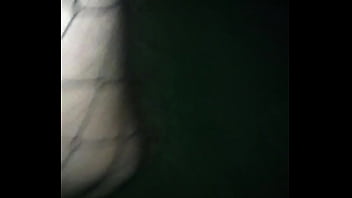 Preview 3 of Aflam Sikas Earabiin - Naked in the grass Nature Fishnet Stockings painted Nails