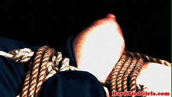 Preview 3 of Local Stnd Up Sec - Restrained submissive flogged in dungeon