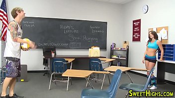 Preview 1 of Finland She - Uniform teenager nailed