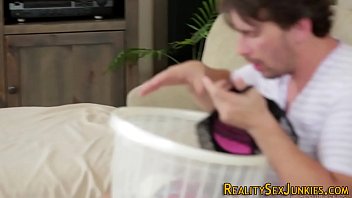 Preview 1 of Home Joy - Real babe get cum facial