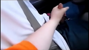 Preview 3 of Amateur Arab Teen - Wife Teaches Teen To Drive While Playing with his Dick &amp_ Make Him Cum Huge