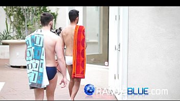 Preview 2 of Brazzers Blow Job Cum In Mouth - Preston Cole and Casper Young