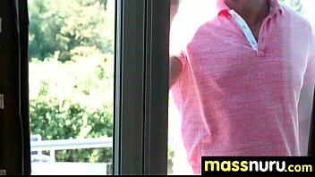 Preview 1 of Sailoun Sex - Naughty chick gives an amazing Japanese massage 5