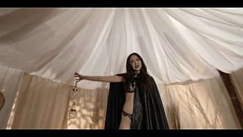 Preview 3 of Ptono Secxx 18 - Witch Mistress Gets Magic Controlled With Voodoo Doll And Squirts
