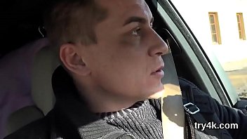 Preview 1 of Belgium Strip - Sensual kitten sucks dick in pov and gets tight slit screwed