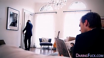 Preview 1 of Biancheria - Busty euro babe swaps cum