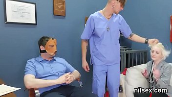 Preview 2 of Ussy Hardcore - Wicked teen was brought in anus assylum for painful treatment