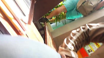 Preview 1 of Clg Gail Porn - Upskirt Thong