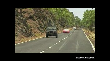 Preview 1 of Indian Black Fingering Assman - Maria de Sanchez,  Assfucked Next to the Vulcano