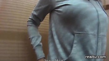 Preview 1 of Porn Porn Seens - Adorable czech girl is tempted in the mall and drilled in pov