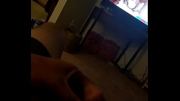 Preview 2 of Tasha Dildo Riding - Horny as fuck rubbing my cock