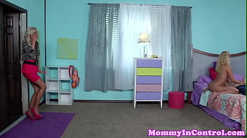 Preview 2 of Video Anal Sister And Brother - Hugetitted milfs join teen couple in bedroom