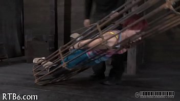 Preview 4 of Roi Namur - Tying up girl for wild castigation