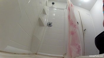 Preview 1 of Bhojpuri Hereon - Britney Amber takes a shower