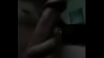 Preview 4 of Sunne Leone Fakibg Pussy - Stroking my big hard dick in my room