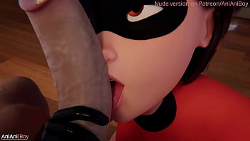 Preview 2 of En Yeni Trk2 - AniAniBoy - Mrs. Incredible takes BBC